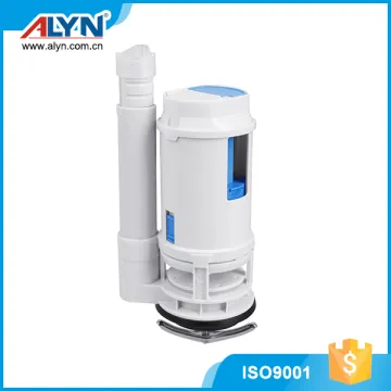 Barrel-style non-corrosive ISO tank fittings ABS toilet valve dual flush
