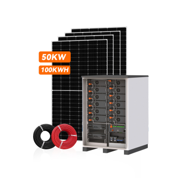 100kWh 100kW LifePo4 Bateria Inwerter Bateria All-in-One Industrial Off Grid Hybrydowy system magazynowania energii słonecznej dla gospodarstw komercyjnych