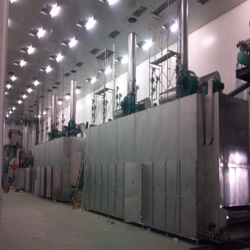 Mesh belt dryer para sa acral fiber