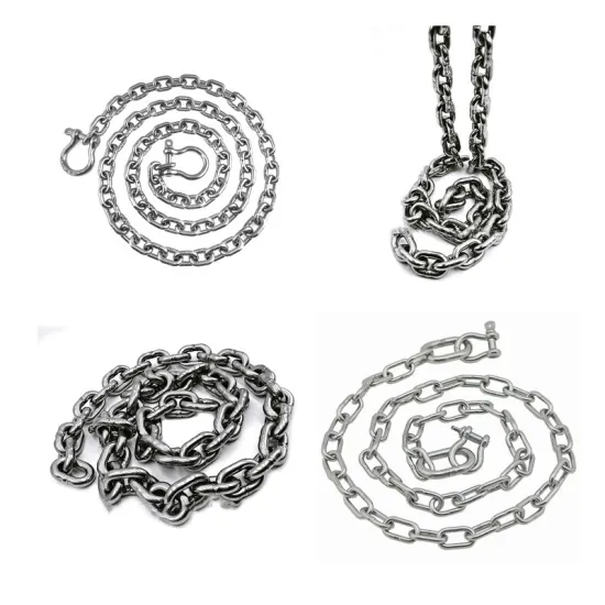 Wholesale SS316 Stainless Steel Marine Anchor Chain Link Studless