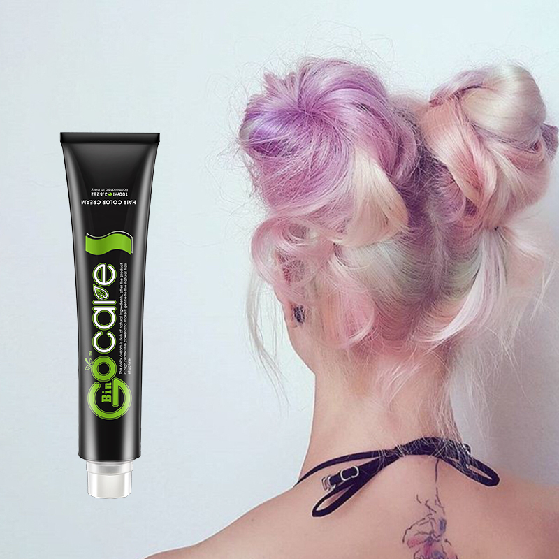 GOCARE Private Label Fashion Colors Hair Color For Professional Salon Use Dyeing Hair