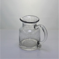 Bubble succo di acqua potabile vetro e brocca