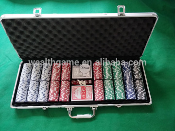 500pcs 11.5g Dice Poker Chip Set