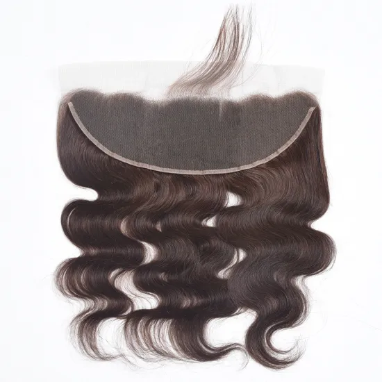 Brazilian Remy Human Hair 4# 1B# Pre Plucked HD Lace Closure HD Lace Frontal 13x4 Closure Straight body Lace Frontal