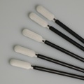 Open-Cell Cleanroom Foam Swab with Black Handle