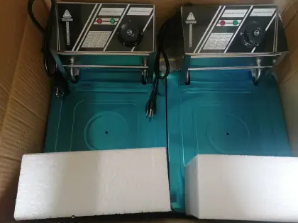 6L+6L Double-Tank Electric Deep Frying Machine Stainless Steel Catering Equipment Turkey Fryer