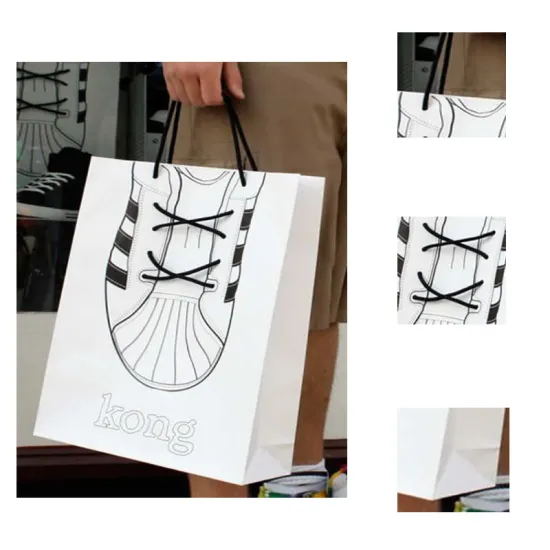 Custom New Design Printing Paper Bag For Shopping