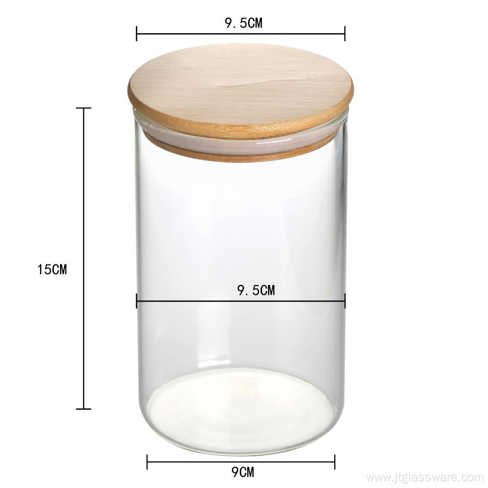 Bamnoo Lid Kitchen Storage Containers