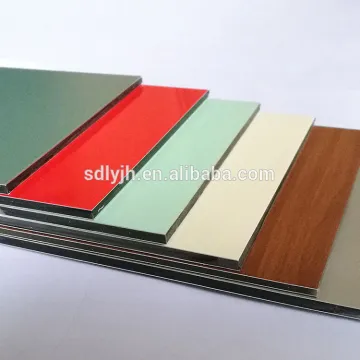 Wall Cladding Use Aluminum Composite Panels with PVDF Coating