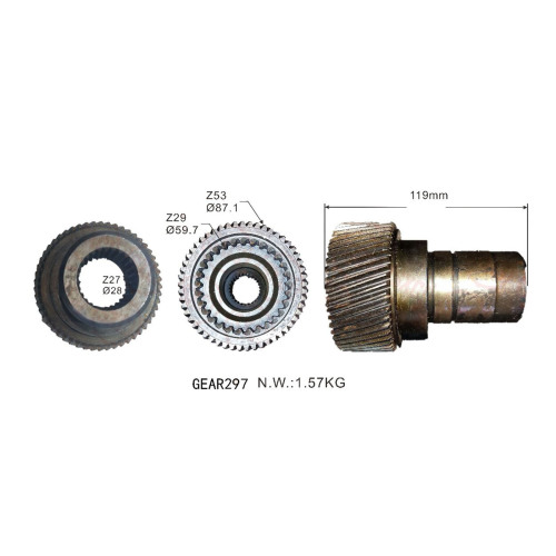 Auto parts input transmission synchronizer ring FOR FIAT