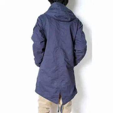 Men's long windbreaker