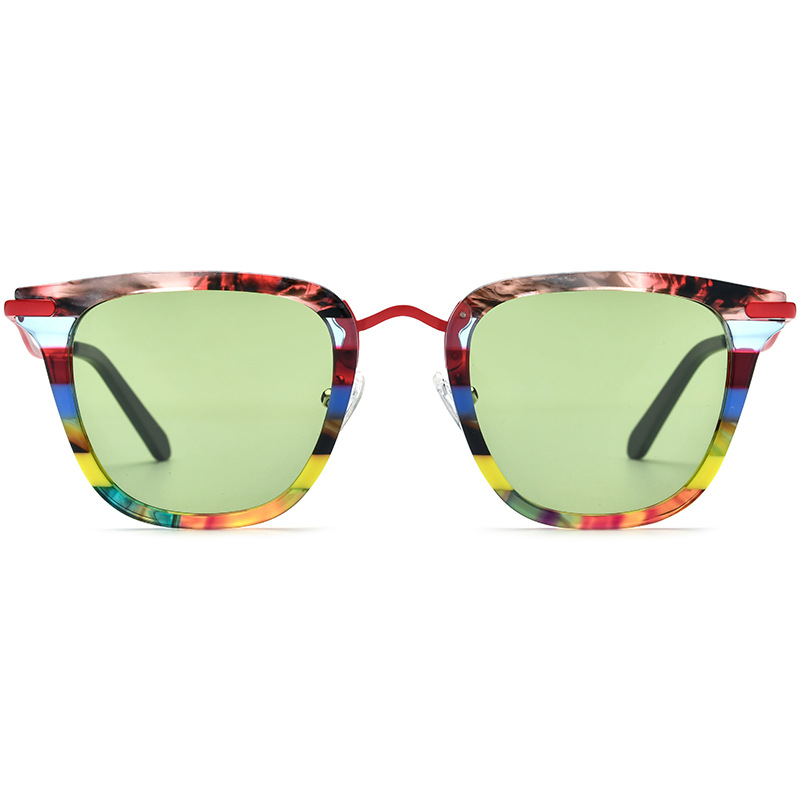 Square Titanium Driving Sunglasses For Women