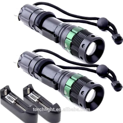 bicycle torch long focus beam adjustable torch for outdoor bicycle riding