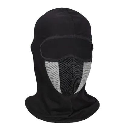 Breathable Balaclava Motorcycle Full Face Mask Motorbike Cycling Bike Mask Motocross Helmet Hood Riding Neck Face Mask