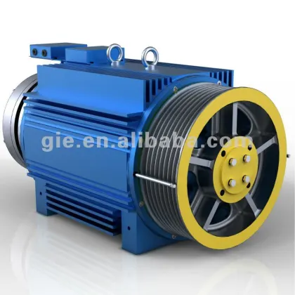 GIE GSS-LM Gearless Traction Machine
