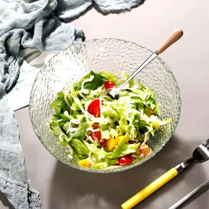 Creative glass fruit plate