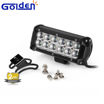 7" 36W 12 LED Work Cube Light Bar Flood Beam Offroad Lightbar Driving Fog Light