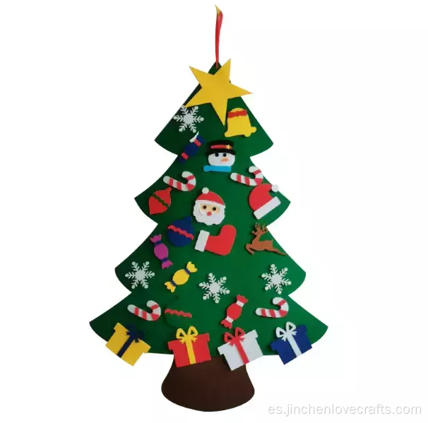 Árbol de Navidad artesanal de año nuevo