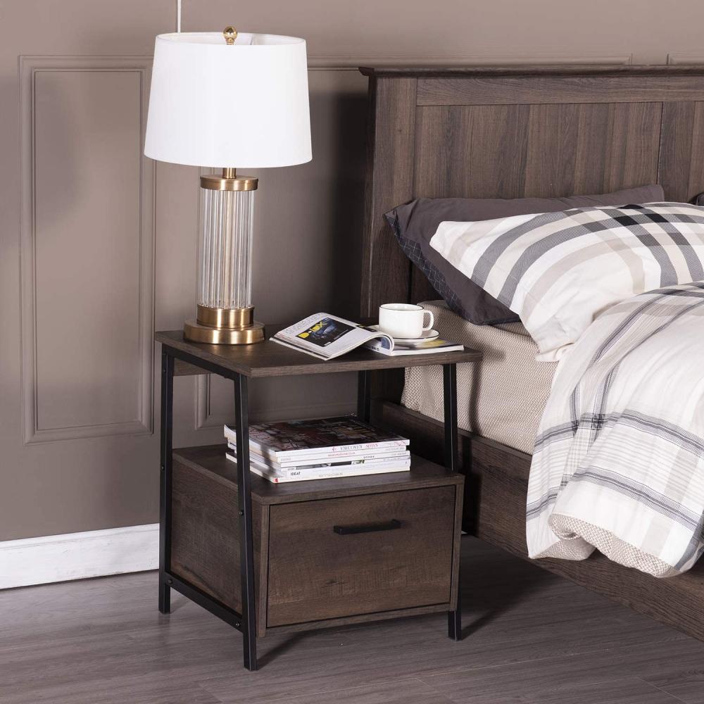 Nightstand With Storage Shelf And Drawer4 Jpg