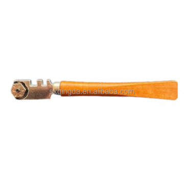 Factory Direct Sale 6 Wheel Wooden Handle Germany Diamond Glass Cutter