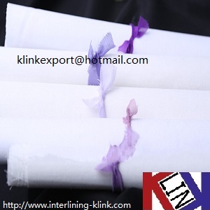 LDPE/HDPE Woven Fusible Coated Interlining