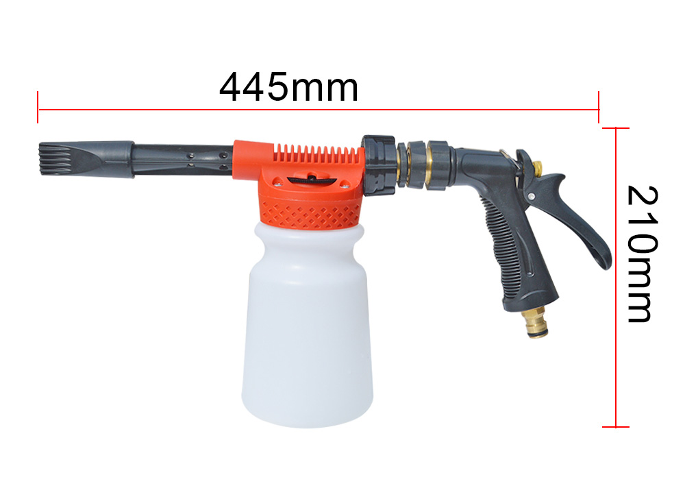 Car Wash Garden Car Cleaning Snow Foam Lance Car Water Soap Foam Sprayer Low Pressure Tap Foam Gun