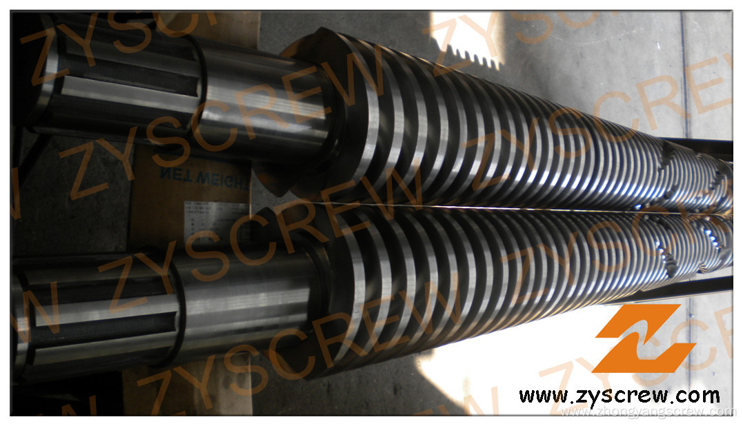 High Performance Conical Double Screw Barrel