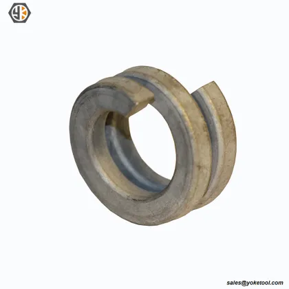 Double Coil Spring Washer | Helical Lock Washer HDG | Yokelink