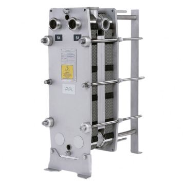 SS316L Sanitary Industrial Fin Thermangers avec un joint EPDM
