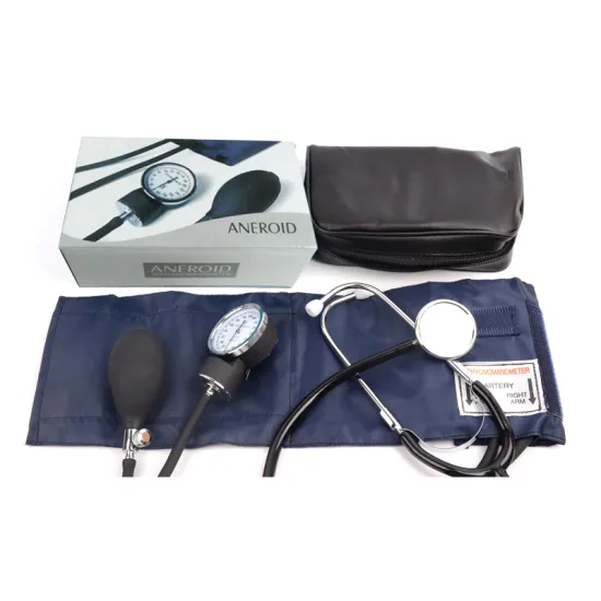 2021 Professional High Quality Dual Head Stethoscope Blood Pressure Monitor Manual Mercury Sphygmomanometer