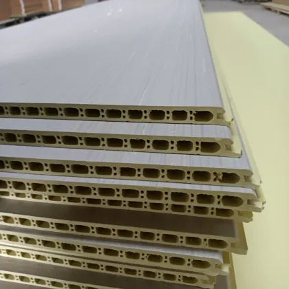 Formaldehyde-free plum-shaped bamboo wood fiber wallboard