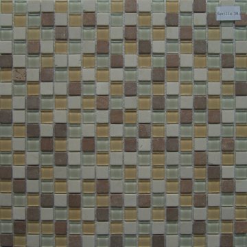 SEVILLA-301 Classical Stone Mosaic Wall Tile Hall Decoration Material