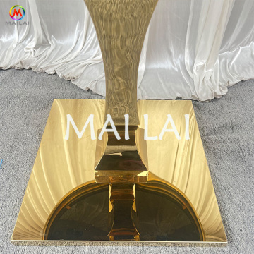 Stainless Steel Cake Display Table for Wedding Parties - New Design