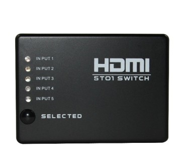 5X1 HDMI Switcher (with remote control)