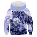 kid's Hoodies Sweatshirt boys and girls Funny 3D Tiger Fashion Brand Animal Printed Hoodie 2020 hot sale