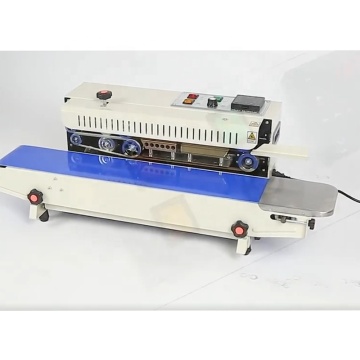 Macchina per imballaggi per snack in alluminio semi-automatico continuo orizzontale