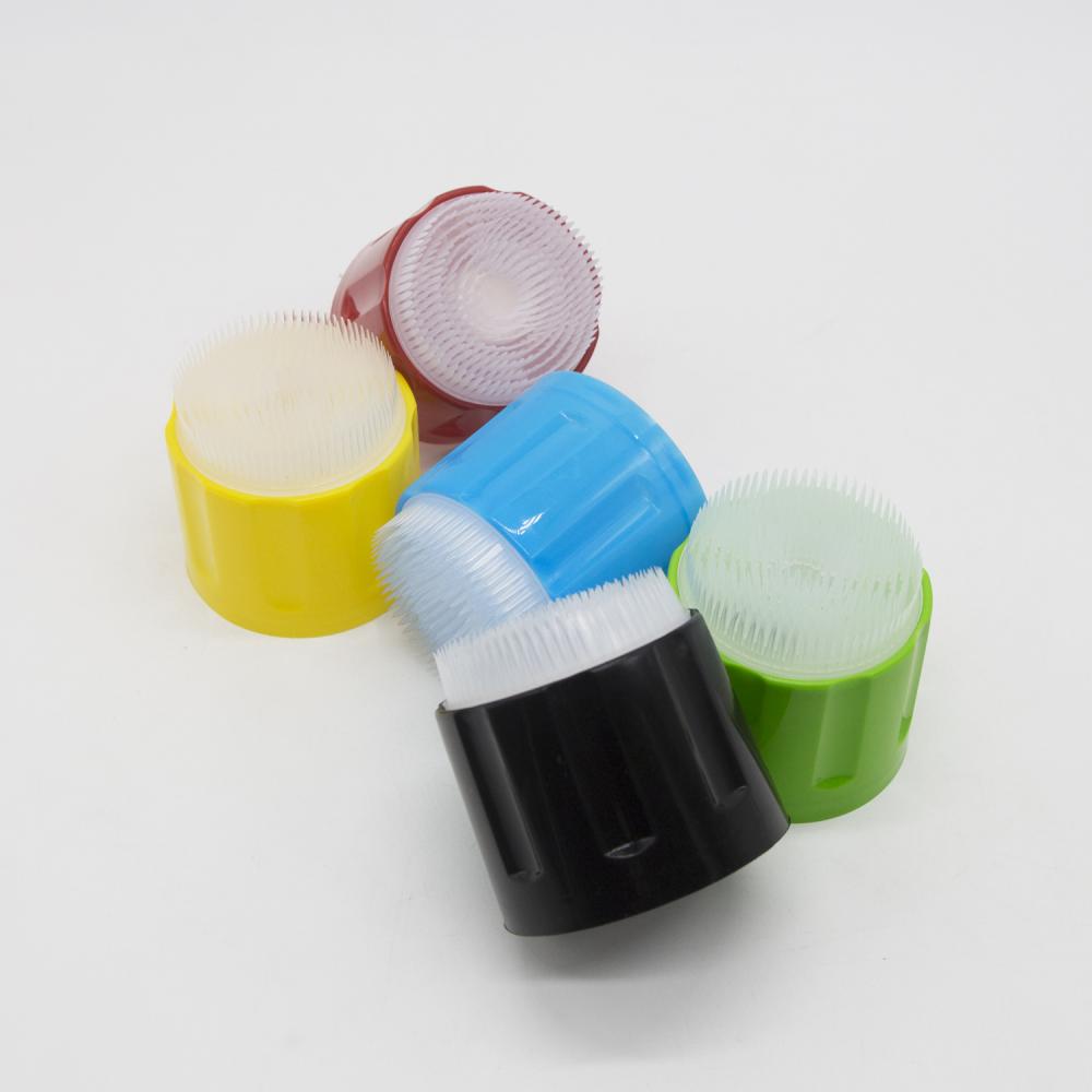 Hot sale 65mm Multicolor Plastic Cap With Brush