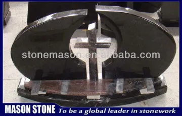 celtic cross upright headstone