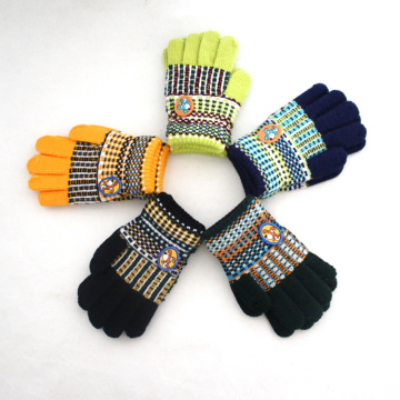 2016 Morewin fashion ski warm magic baby sport knit baseball gloves