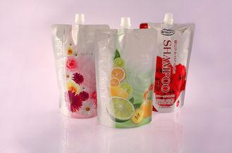 Customized Stand Up Flexible Cosmetic Packaging Bag With Sp