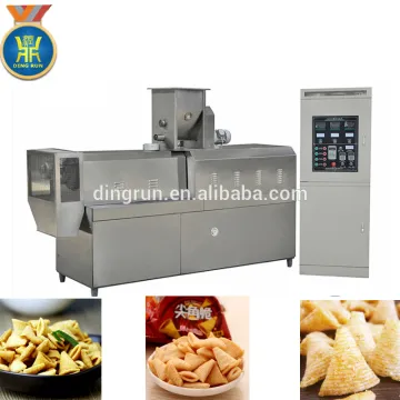 Corn bugles snack chips processing line