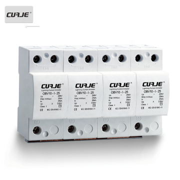 220V Class I Surge Protector 25kA/100kA Surge Protection Device