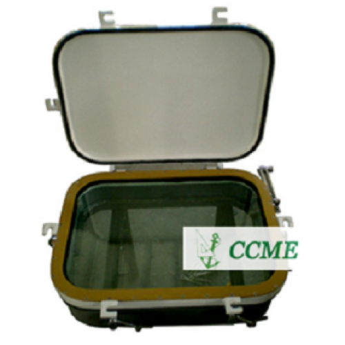 Marine rectangular steel window marine window