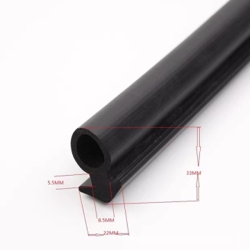 Factory Customized Extrusion Rubber Seal Strip EPDM Plastic Profile