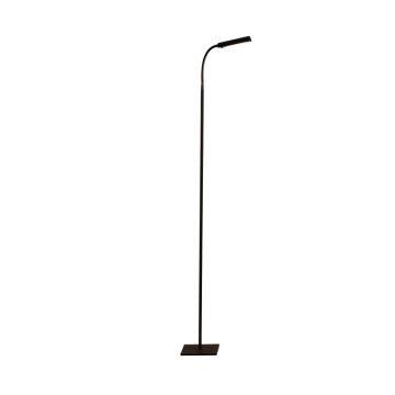 Modern Indoor Home Hotel LED Floor Lamp by 6W Designer Black Painting
