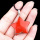 Red Jasper 30mm Star Pendant Pendant for DIY Making Jewelry