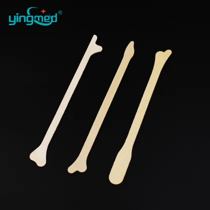 Medical high quality wood cervical scraper vaginal spatula