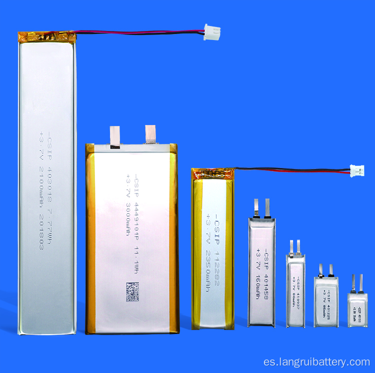 Batería de iones 3.7V 4000MAH 497588 Batería de polímero de litio