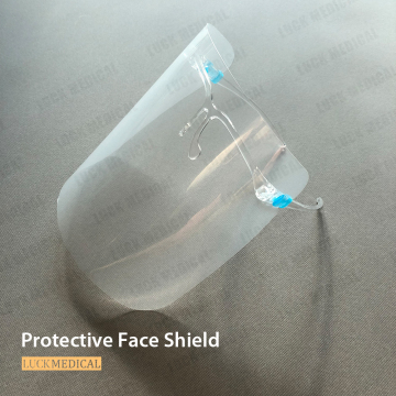 Detachable Face Shield With Glass Frame