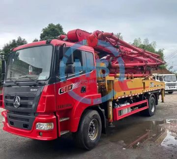 Second Hand SANY Pump Truck 25m 32m 38m for Sale